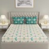 Raymond Home Camphor 144 TC Double Bedsheet with 2 Pillow Covers