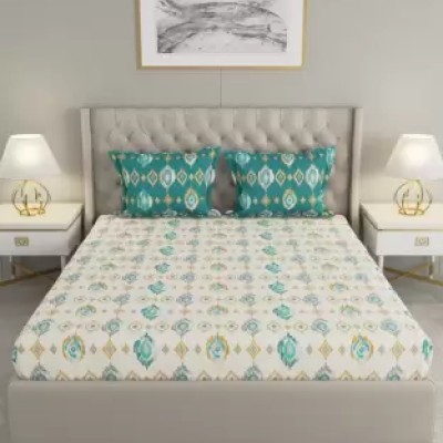 Raymond Home Camphor 144 TC Double Bedsheet with 2 Pillow Covers