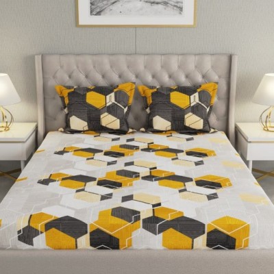 Raymond Home Camphor 144 TC Double Bedsheet with 2 Pillow Covers