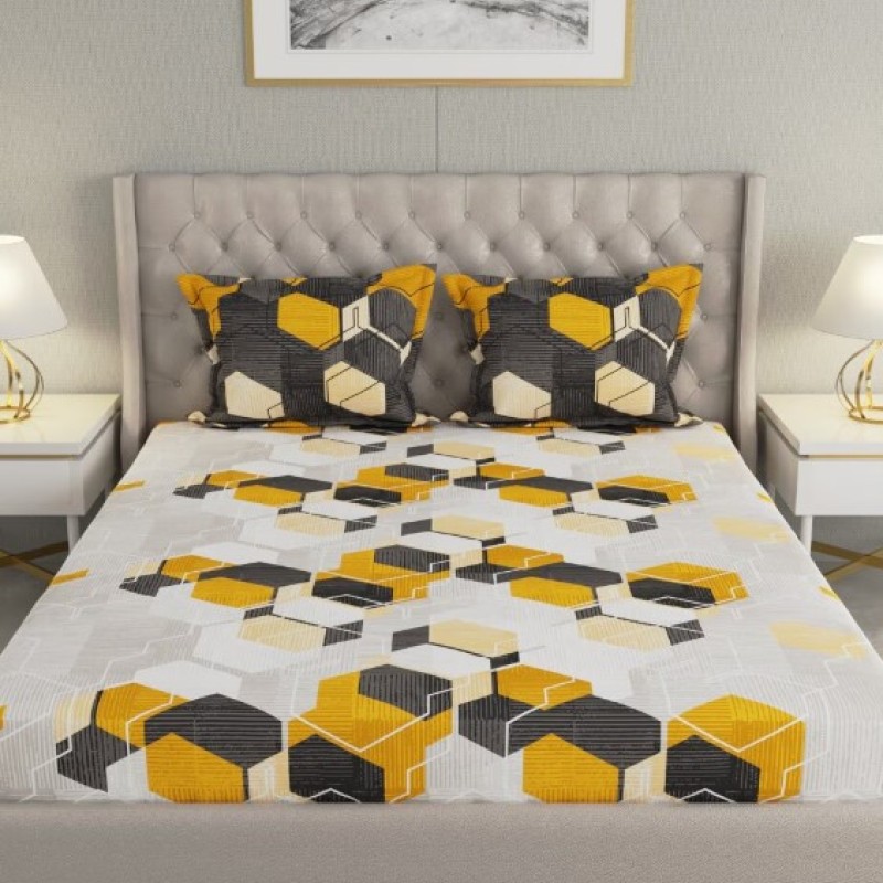 Raymond Home Camphor 144 TC Double Bedsheet with 2 Pillow Covers Raymond Home Camphor 144 TC Double Bedsheet with 2 Pillow Covers