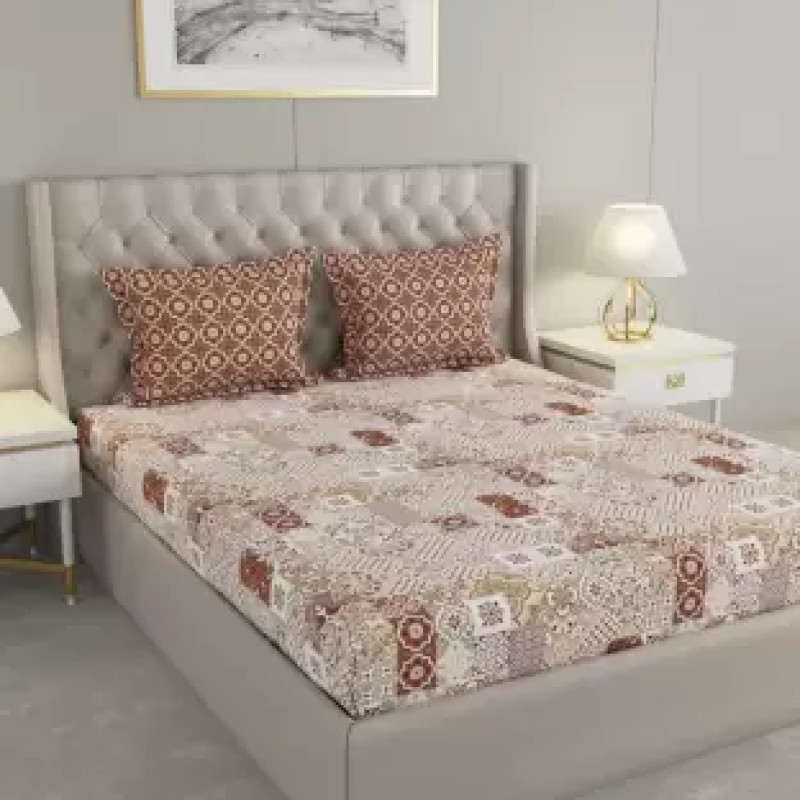 Raymond Home Camphor 144 TC Double Bedsheet with 2 Pillow Covers Raymond Home Camphor 144 TC Double Bedsheet with 2 Pillow Covers