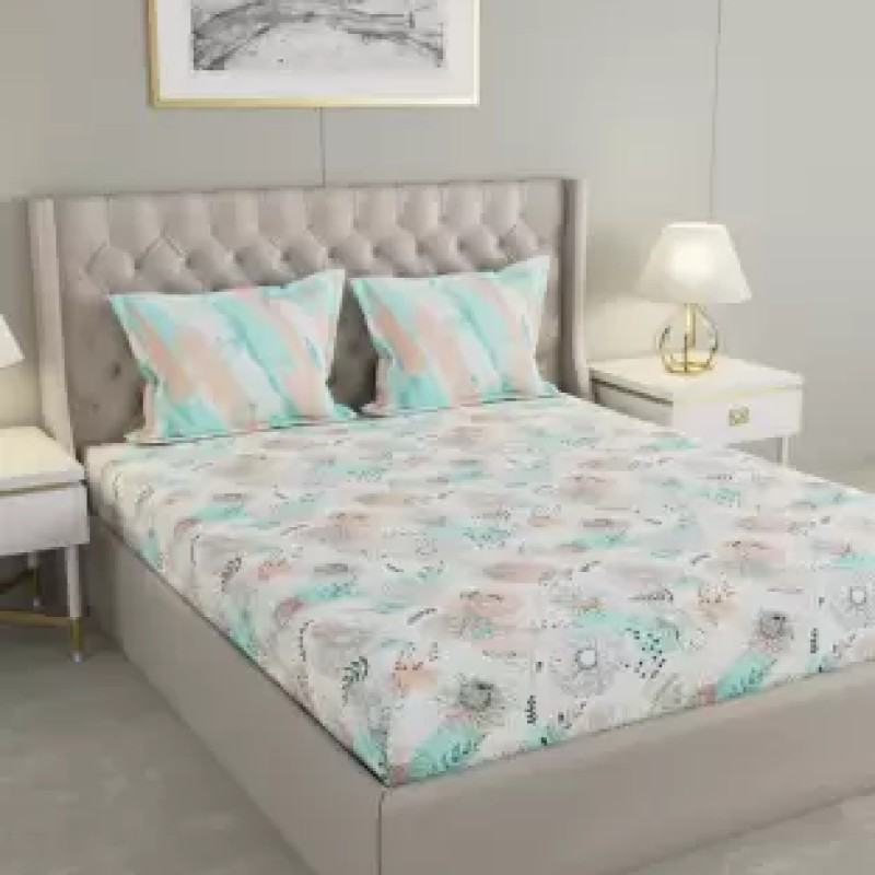 Raymond Home Camphor 144 TC Double Bedsheet with 2 Pillow Covers Raymond Home Camphor 144 TC Double Bedsheet with 2 Pillow Covers