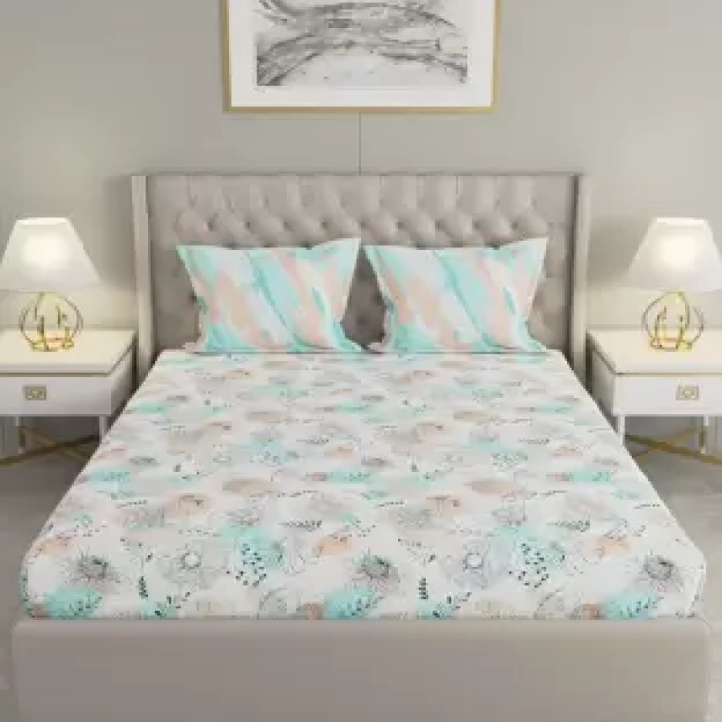Raymond Home Camphor 144 TC Double Bedsheet with 2 Pillow Covers Raymond Home Camphor 144 TC Double Bedsheet with 2 Pillow Covers