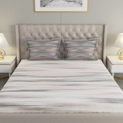 Raymond Home Camphor 144 TC Double Bedsheet with 2 Pillow Covers