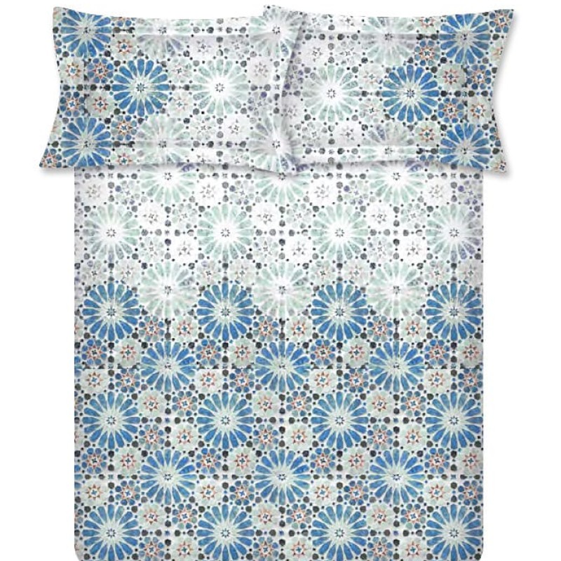 Raymond Home Crystal 200 TC King Size Bedsheet with 2 Pillow Covers Raymond Home Crystal 200 TC King Size Bedsheet with 2 Pillow Covers
