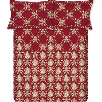 Raymond Home Crystal 200 TC King Size Bedsheet with 2 Pillow Covers