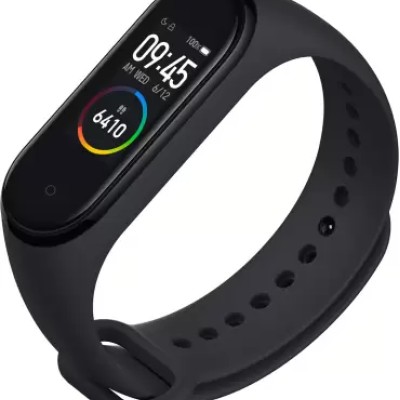 Mi Smart Band 4 (Black Strap, Size : Regular) Mi Smart Band 4 (Black Strap, Size : Regular)
