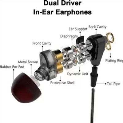 PTron Boom 2 4D Earphone Wired (Gold, Black, In the Ear) PTron Boom 2 4D Earphone Wired (Gold, Black, In the Ear)