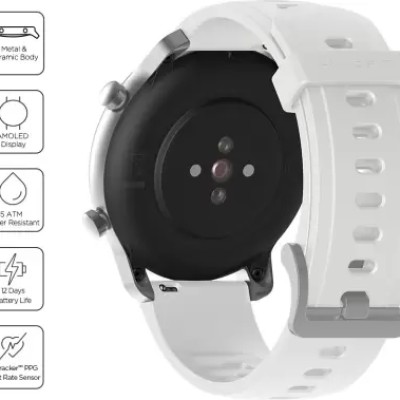 huami Amazfit GTR 42 mm Smartwatch (White Strap, Regular) huami Amazfit GTR 42 mm Smartwatch (White Strap, Regular)