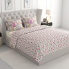 Raymond Home Jazzy Cotton Rich Double Bedsheet with 2 Pillow Covers