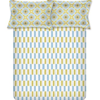 Raymond Home Jazzy Cotton Rich Double Bedsheet with 2 Pillow Covers