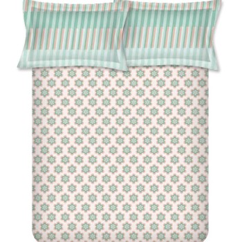 Raymond Home Jazzy Cotton Rich Double Bedsheet with 2 Pillow Covers