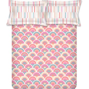 Raymond Home Jazzy Cotton Rich Double Bedsheet with 2 Pillow Covers