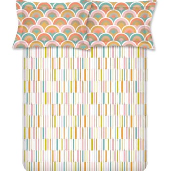 Raymond Home Jazzy Cotton Rich Double Bedsheet with 2 Pillow Covers