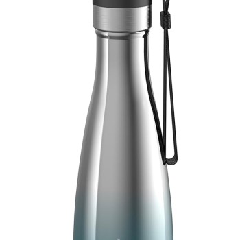 Luft Double Wall Bottle 750 ML-Blue Metallic