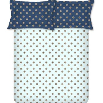 Raymond Home Mystique 110 TC Double Bedsheet with 2 Pillow Covers