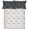 Raymond Home Mystique 110 TC Double Bedsheet with 2 Pillow Covers