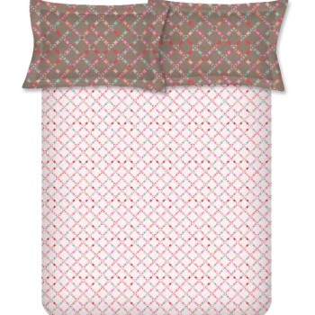 Raymond Home Mystique 110 TC Double Bedsheet with 2 Pillow Covers