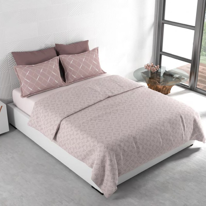Raymond Home Mystique 110 TC Double Bedsheet with 2 Pillow Covers Raymond Home Mystique 110 TC Double Bedsheet with 2 Pillow Covers