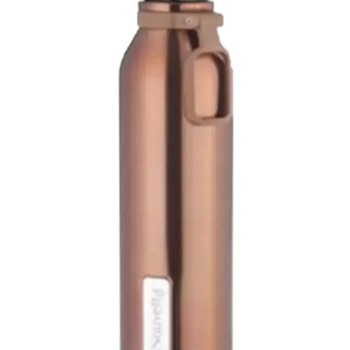Emirates Double Wall Bottle - Copper 750 ml Bottle (Pack of 2, Copper, Steel) Emirates Double Wall Bottle - Copper 750 ml Bottle (Pack of 2, Copper, Steel)