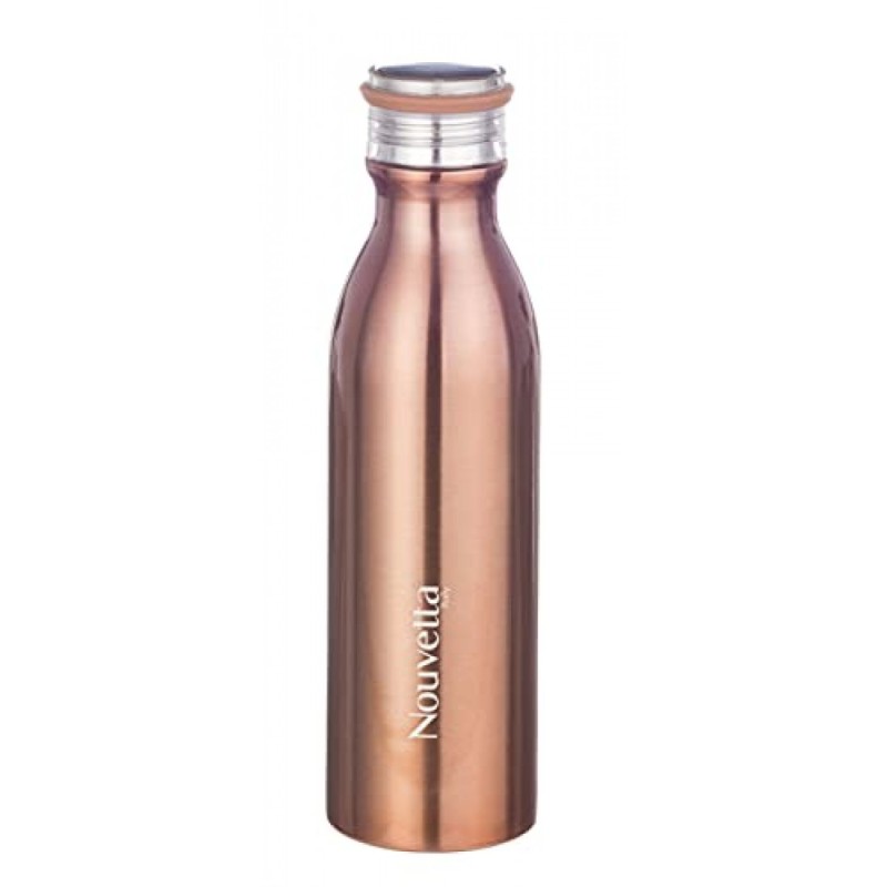 Emirates Double Wall Bottle - Copper 750 ml Bottle (Pack of 2, Copper, Steel) Emirates Double Wall Bottle - Copper 750 ml Bottle (Pack of 2, Copper, Steel)