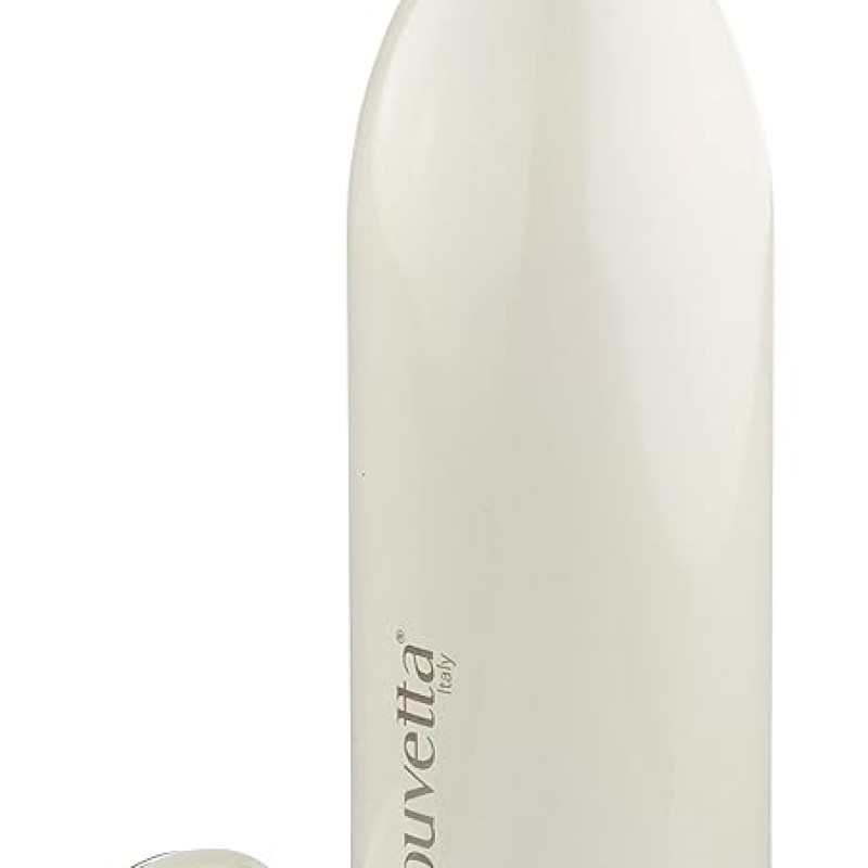 Double Wall Bottle - White 750 ml Bottle (Pack of 2, White, Steel) Double Wall Bottle - White 750 ml Bottle (Pack of 2, White, Steel)