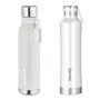 Etihad Double Wall Bottle - White 750 ml Bottle (Pack of 2, White, Steel)