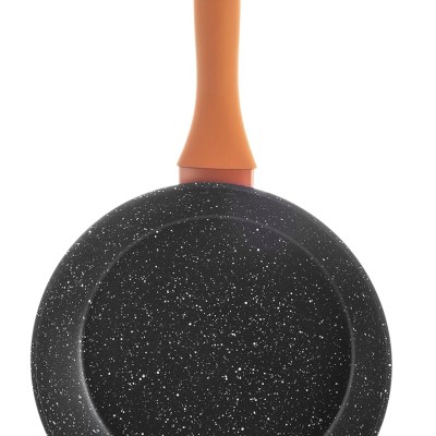 Nouvetta Flame Guard Non-Stick Fry Pan with 2-Way Non-Stick Coating,24 cm, 3.5 mm Thickness(Induction and Gas Stove Compatible), Copper