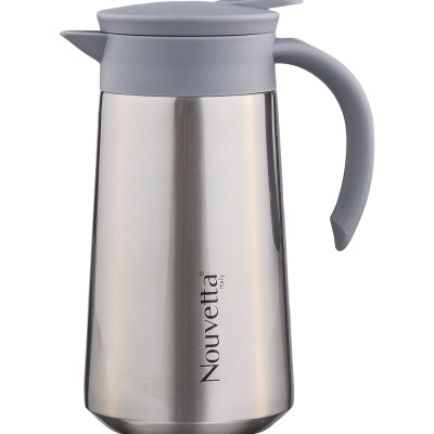 Nouvetta Amaze Hot and Cold Stainless Steel Teapot, Vaccum Insulated Kettle, 1000 ml, Steel Nouvetta Amaze Hot and Cold Stainless Steel Teapot, Vaccum Insulated Kettle, 1000 ml, Steel