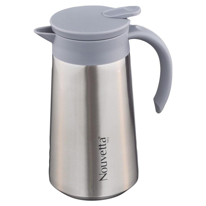 Nouvetta Amaze Hot and Cold Stainless Steel Teapot, Vaccum Insulated Kettle, 1000 ml, Steel Nouvetta Amaze Hot and Cold Stainless Steel Teapot, Vaccum Insulated Kettle, 1000 ml, Steel