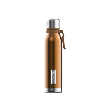 Nouvetta Spice Double Wall Stainless Steel Flask Bottle, 750 ml- Copper