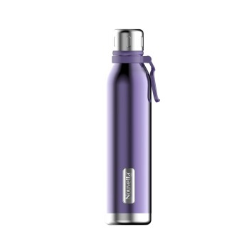 Nouvetta Spice Double Wall Stainless Steel Flask Bottle, 1000 ml- Purple