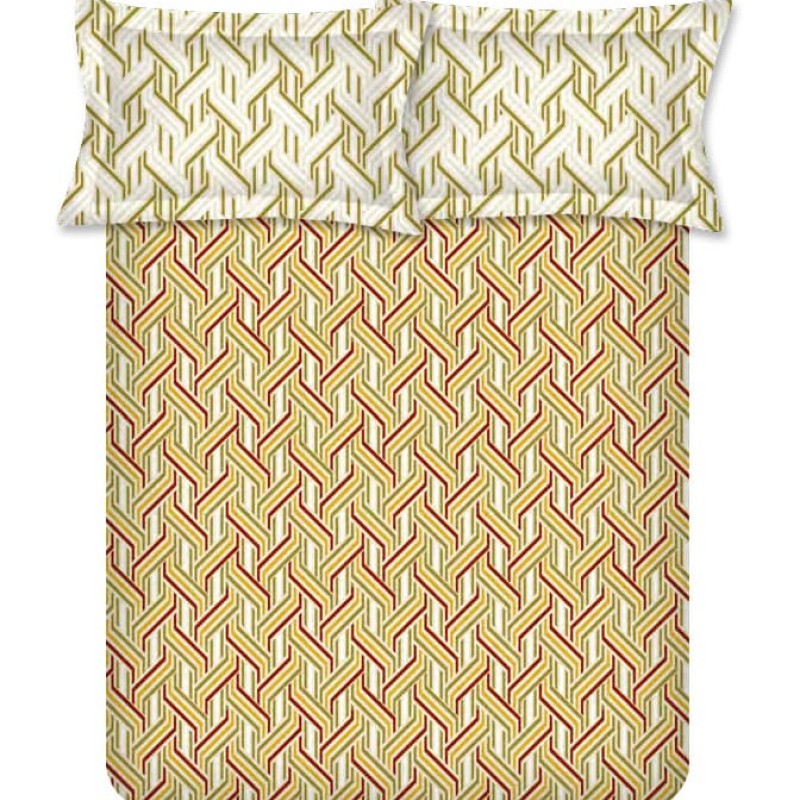 Raymond Home Vision 144 TC King Size Bedsheet with 2 Pillow Covers