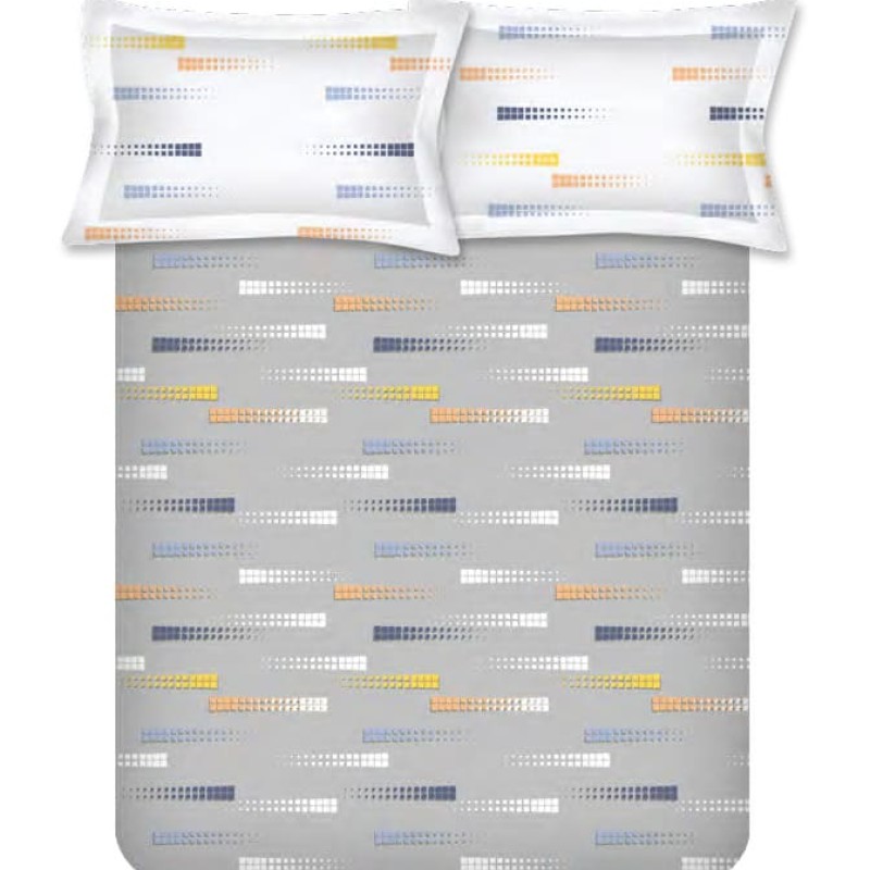 Raymond Home Vision 144 TC King Size Bedsheet with 2 Pillow Covers
