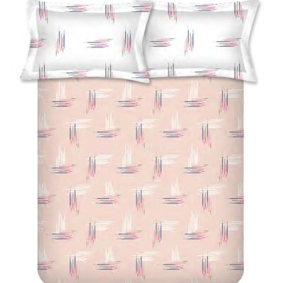 Raymond Home Vision 144 TC King Size Bedsheet with 2 Pillow Covers Raymond Home Vision 144 TC King Size Bedsheet with 2 Pillow Covers