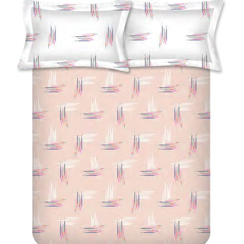 Raymond Home Vision 144 TC King Size Bedsheet with 2 Pillow Covers Raymond Home Vision 144 TC King Size Bedsheet with 2 Pillow Covers