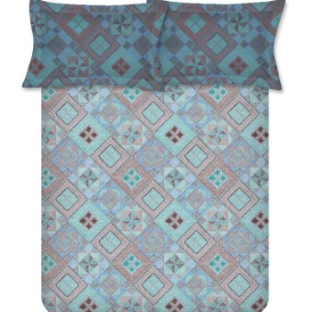 Raymond Home Vision 144 TC King Size Bedsheet with 2 Pillow Covers