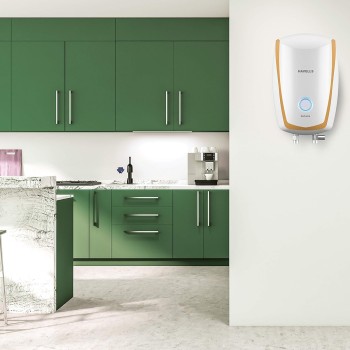 Havells Instanio 3 Litre, 3 KW Instant Water Heater (White Mustard)